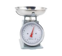 Balance mécanique professionnelle 5 kg - précision 20 g - plateau bol 210 mm - balance à aiguille robuste en métal