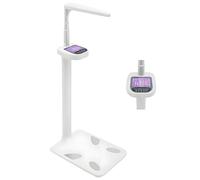 Balance médicale numérique professionnelle, balance de cabinet médical avec écran LCD, balance médicale intelligente pour mesurer le poids et la taille, appareil de mesure de la graisse corporelle p