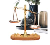 Balance miniature 1 12 rétro petites maisons de décoration | Mini balance pour justice et justice comme figurine pour salle de bain, cuisine, chambre à coucher, salle de t école