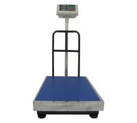 Balance Numérique 500 KG - Présentoir LCD Poids A 5 Chiffres Plat Acier 45x60 CM