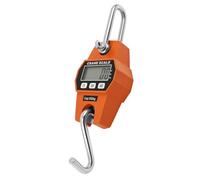 Balance numérique à suspendre - 300 kg - Avec crochet - Pèse-bagages numérique avec écran LCD - Pour la maison, la pêche, l'agriculture, les bagages, le transport