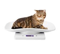 Balance Numérique Animaux De Compagnie 10Kg/1G, Balance Portable Avec 4 Modes De Pesée (G/Ml/Oz/Lb), Mesure Outil Pe Pour Chaton