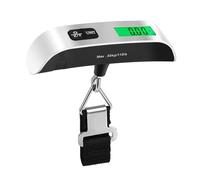 Balance numérique, Balance portable avec écran LCD numérique 110 lb/50 kg, valise électronique suspendue for, sac à bagas, outil d'équilibre de poids