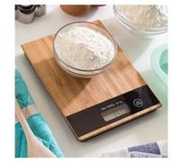 Balance numérique de Cuisine en Bambou 5 kg Blanc G