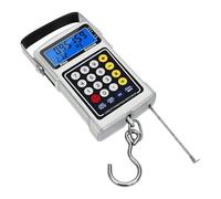 Balance Numérique de Pêche | Horloge Numérique à Affichage de Température | Pèse-Grue avec Crochet - pour Maison, Ferme, Pêche, Shopping, Voyage, Chasse, Plein Air, Hommes, Femmes, Pêcheurs