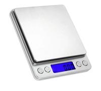 Balance numérique de poche, balance électronique de poids 3 kg 0,1 g / 500 g 0,01 g, balance de cuisine alimentaire avec 2 plateaux(Model of 500g 0.01g)