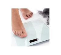 Balance Numérique de Salle de Bain Gallery Plastique Piles incluses Verre trempé