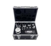 Balance numérique en acier inoxydable, 23 pièces, 1-200g, Kit d'étalonnage de poids de laboratoire, échelle de grammes de haute précision, qualité M1/F2/F1(M1 grade)