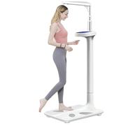 Balance Numérique LCD, Multifonctionnelle, Ultrasonique, Mesure De La Taille Et Du Poids, Mesure De La Graisse Corporelle, Fonction Vocale, Données Sur Le Poids, La Taille Et L'obésité(Standard)