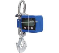 Balance numérique LCD pour grue, grande capacité de charge 0,05-500 kg, construction en alliage durable, bleu