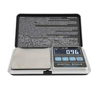 Balance numérique mini portable de haute précision, balance de poche pour la pesée des bijoux et des aliments, précision de 0,01 g avec affichage LCD, balance compacte en ABS et (200g/0.01g)