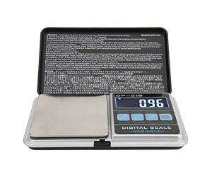 Balance numérique mini portable de haute précision, balance de poche pour la pesée des bijoux et des aliments, précision de 0,01 g avec affichage LCD, balance compacte en ABS et (100g/0.01g)