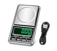 Balance Numérique Poche en Métal, 500g/0.01g + câble USB | Fonction calibrage, Balance multifonction, Expédition ltres, Pr laborantins