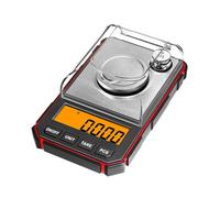 Balance Numérique Portable 50g 0.001g, Mini Balance Électronique De Précision Professionnelle, En Milligrammes De Poche, Poids D'étalonnage 50g,Anti-explosif(Rot)