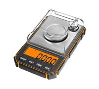 Balance Numérique Portable 50g 0.001g, Mini Balance Électronique De Précision Professionnelle, En Milligrammes De Poche, Poids D'étalonnage 50g(Oranje)