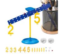 Balance numérique pour | Jouet éducatif précoce - Outils éducatifs de mathématiques - pour , maternelle, école, garçons et filles, maison, salle de hambre, étude, salle de jeux