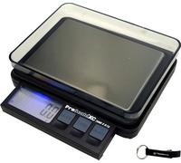 Balance numérique PROSCALE® Balance de poche XC2000 (2000x0,1g) + porte-clés HEADNMORE® en bundle HEADNMORE