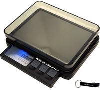 Balance numérique PROSCALE® Balance de poche XC501 (500x0,01g) + porte-clés HEADNMORE® en bundle HEADNMORE