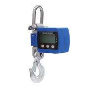 Balance Numérique Suspendue 0,05 à 500 kg, Balance Suspendue Industrielle, Balance de Gibier électronique avec Capteur Précis, LCD Portable avec Crochet