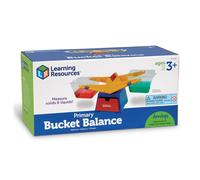 Balance pedagogique a seau primaire de Learning Resources - 1 piece 3 ans et plus Mathematiques pour les enfants d'age prescolaire Balance de cla