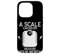 Balance personnelle Amusante jamais mesurer Votre Valeur Coque pour iPhone 14 Pro