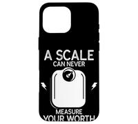 Balance personnelle Amusante jamais mesurer Votre Valeur Coque pour iPhone 16 Pro Max