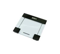 Grundig Balance Pèse Personne - Balance Connectée Jusqu’à 180KG - Pèse Personnes Connectée avec Écran LCD et Affichage Température - Kg ou Lb - Arrêt Automatique - Verre Trempé