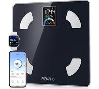 Balance Pese Personne, Balance Connectée Bluetooth Pèse Personne Impédancemètre, Grand Écran Va, 13 Analyses De La Composition Corporelle Avec Application De Fitness, Elis 1
