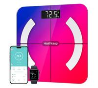 Balance Pèse Personne Healthkeep Balance Impédancemètre Bluetooth Haute Précision Multicolore