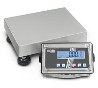 Balance plate-forme avec protection de la poussière et éclaboussures et homologuée [Kern SFE 100 K 2LM] Précision jusqu'à 50 g, capacité max. 150 kg