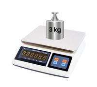 Balance Plate-forme, Capacité de charge jusqu'à 3 kg, Précision +/- 0,1 g, Haute précision, Balance Électronique Portable HDWR wagPRO-S3