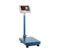 Steinberg Balance Plateforme Professionnelle Industrielle Pèse-Colis SBS-PF-100/10B (100 kg, Précision ±10 g, Autonomie 10 H, 40x30 Cm, LED)
