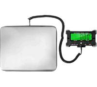 Balance postale électronique, précision 0,05 kg, rétro-éclairage LCD, arrêt automatique et fonctions de maintien des données, BLANC