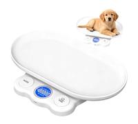 Balance Pour Animaux Digitale, Balance Bébé et Chat Chien, Haute Précision Avec Affichage LCD, Rechargeable, Mini Pour Animaux 15kg