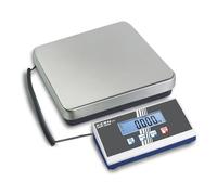 Balance pour coulis et vétérinaire [Kern EOB 300K100A] maintenant avec une résolution encore plus élevée, Portée [Max]: 300 kg, Lecture [d]: 100 g, Plateau de pesée: LxPxH 315x305x65 mm (Inox)