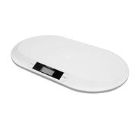 Balance professionnelle pour animaux jusqu'à 20 kg, blanche, balance électronique multifonctionnelle, pour bébés, animaux domestiques, chats, chiots et petits animaux