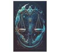 Balance Puzzles 1000 Pièces Adultes, Puzzle en Bois Jeux D'adresse pour Toute La Famille,Jeu De Team Building （78×53cm）