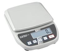 Kern & Sohn Balance scolaire EMS 12K0.1 12 kg lisibilité 0,1 g sur bloc d'alimentation blanc