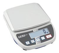 Balance scolaire KERN EMS 12K1 | Pour formations et stages, plage de pesée max 12 kg, lisibilité 1 g, plateau de pesée 175 x 190 mm