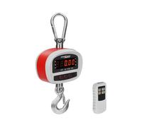 Steinberg Systems Crochet-Peseur Dynamomètre Peson Digital Balance Portable À Crochet Mobile Numérique SBS-KW-300KE (300 kg, Résolution 50 g, Précision ± 0,05%, Surcharge 150%, Afficheur LED)