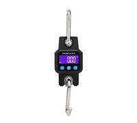 Balance suspendue, Balance à grue Bluetooth 300 kg/50 g, balance à crochet numérique rechargeable, poids électronique USB en acier inoxydable robuste Affichage haute définition(Black)