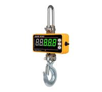 Balance Suspendue, Balance Numérique Portable De Haute Précision avec Télécommande, écran LCD, Balance à Grue pour La Pêche Et l'agriculture, écran Haute Définition., Yellow, 10T