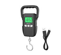 Balance suspendue, Balance suspendue numérique LCD 60 kg/10 g, balance électronique for bagages, outils de pesée portables à batterie/chargement USB Affichage haute définition(WH-A33 Charging)