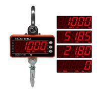 Balance Suspendue Balances de grue 1000Kg 2000LB Balance de pesée industrielle robuste balance à crochet numérique suspendue gramme pondération Steelyard