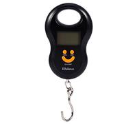 Balance Suspendue Crochet Électronique Numérique Peson Pêche Digital Portable 50kg / 10g Avec LCD Bleu Rétro-éclairé Pour Bagages Poste Voyage Shopping Extérieur Usage Domestique