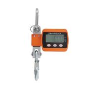 Balance Suspendue éLectronique 500 Kg/1100 Lb,Balance à Grue NuméRique Peson Electronique Avec éCran Lcd Portable Pese Bagage,Pour EntrepôTs De MatéRiaux,Pesage Des Quais (Orange)