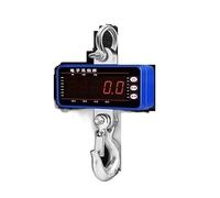 Balance suspendue numérique, 1500kg/1000kg/500kg échelle de grue numérique suspendue avec télécommande 65 pieds échelles à crochet industrielles LED intensité variable robustes(500KG Blue)