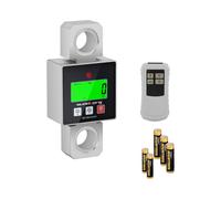 Steinberg Systems Crochet Peseur Dynamomètre Balance À Crochet Suspendue Peson Numérique Électronique SBS-KW-5000KC (5 000 kg, ± 1-2 kg, Surcharge 125%, Écran LCD, Unités : kg, lb, N)