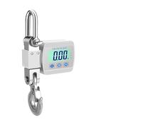 Balance suspendue numérique, Balances échelle suspendue Portable industrielle lourde crochet grue devoir changement unité rétro-éclairage numérique 300 kg/500 kg(500kg Silver)