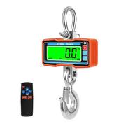 Balance suspendue numérique LCD, grue robuste, crochet de verrouillage automatique industriel en acier, outils de pesage Blance pour Garage Ferme(1500kg)